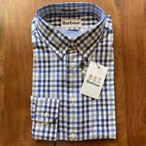Barbour long sleeve tailor fit shirt